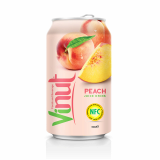 330ml Canned Fruit Juice Peach Juice Drink Wholesale Supplie
